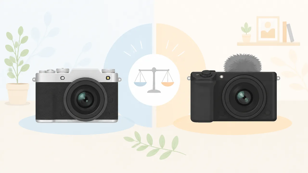 X-M5とZV-E10の違いを比較、初心者にはどっちがおすすめ？