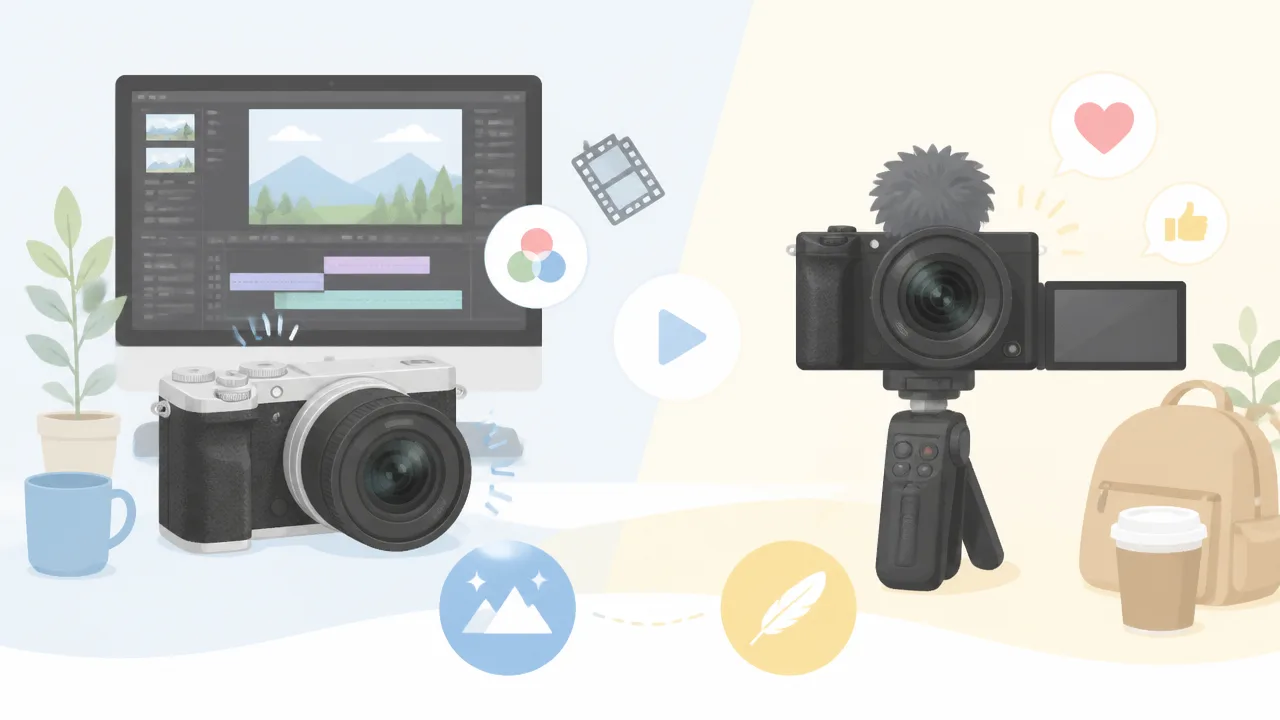 X-M5とZV-E10の違いを比較、初心者にはどっちがおすすめ？