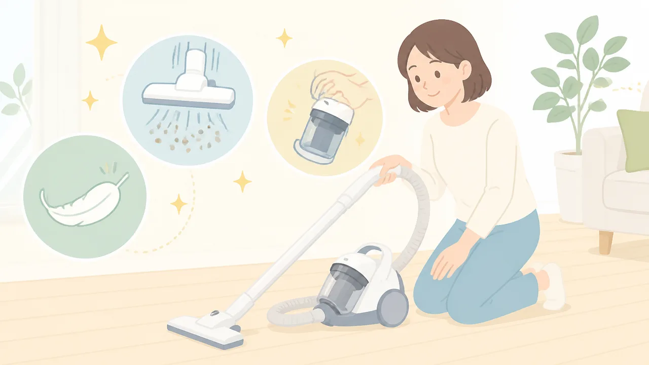 TC-FJ2Fの口コミは?吸引力や使いやすさ、気になる点を解説